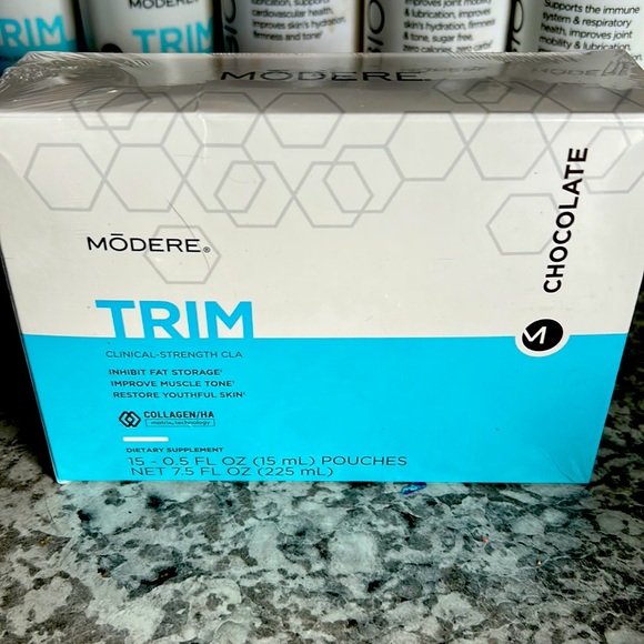 Modere Skincare Modere Trim Singles With Collagen Chocolate 5 Count